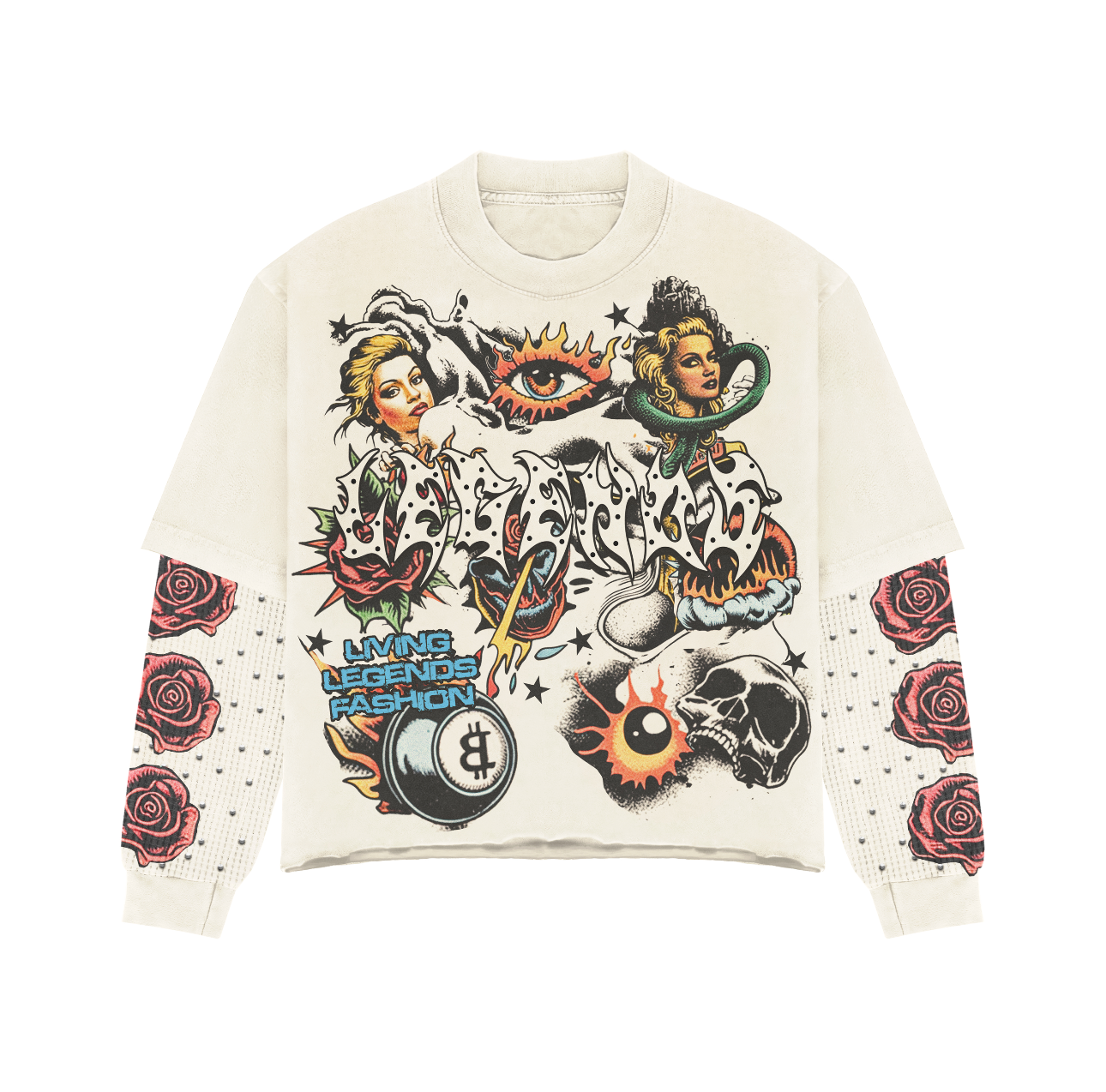 Eternal Ink rhinestone Long Sleeve