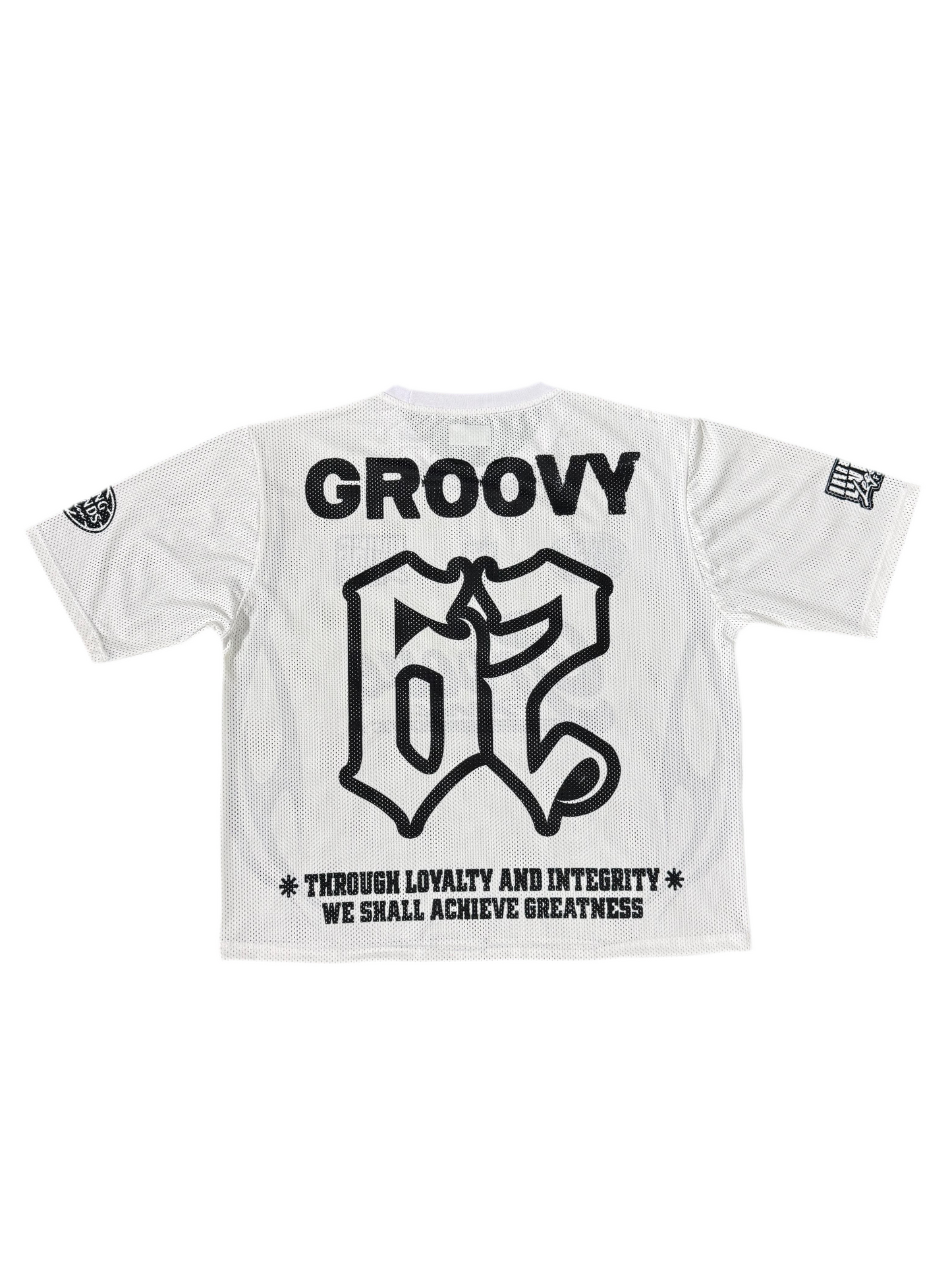 White Groove Lacrosse Jersey