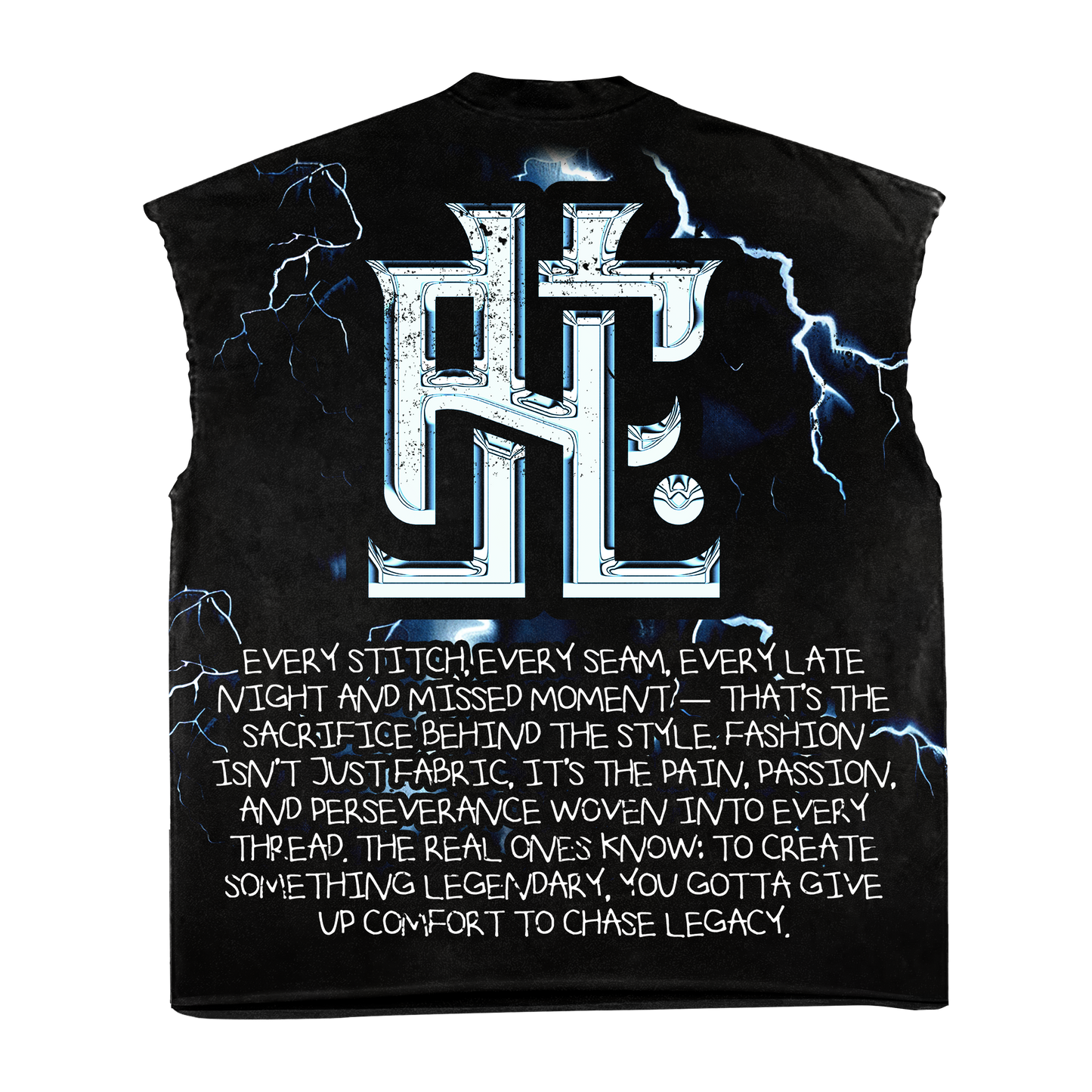 Sacrifices - Rhinestone Sleeveless Tee