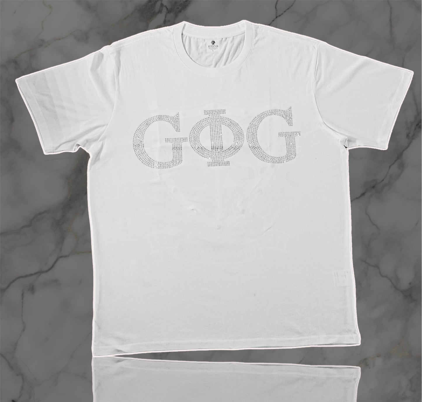 Groove rhinestone / Shield On The Back