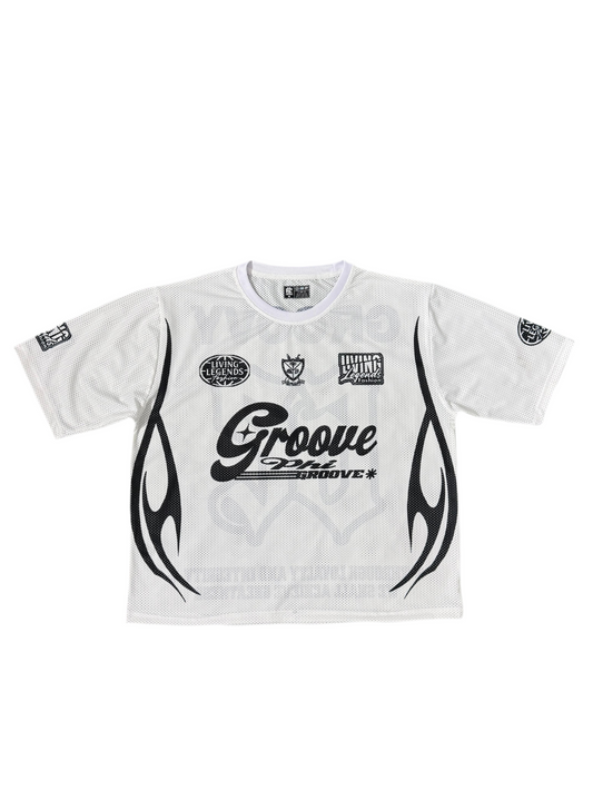 White Groove Lacrosse Jersey