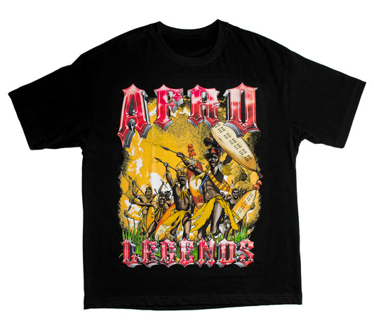 Afro Legends “Tribute To Zulu“ Rhinestone T- Shirt