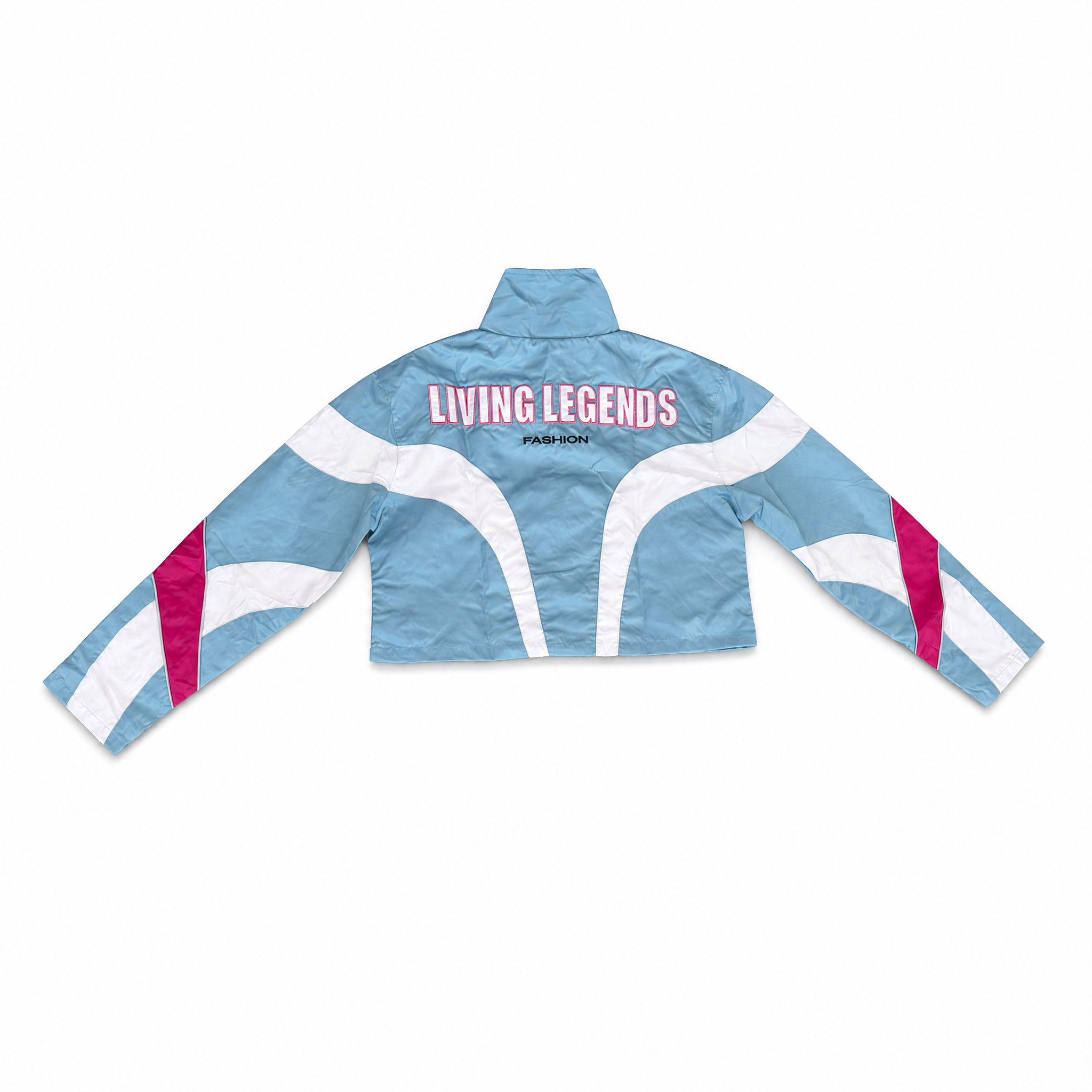 Aqua Cropped Female Flight Suit