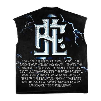 Sacrifices - Rhinestone Sleeveless Tee