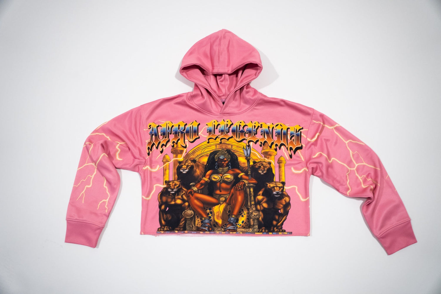 Pink Rhinestone Hoodie