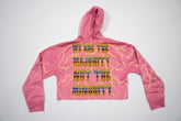 Pink Rhinestone Hoodie