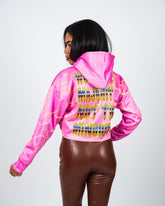 Pink Rhinestone Hoodie