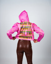 Pink Rhinestone Hoodie