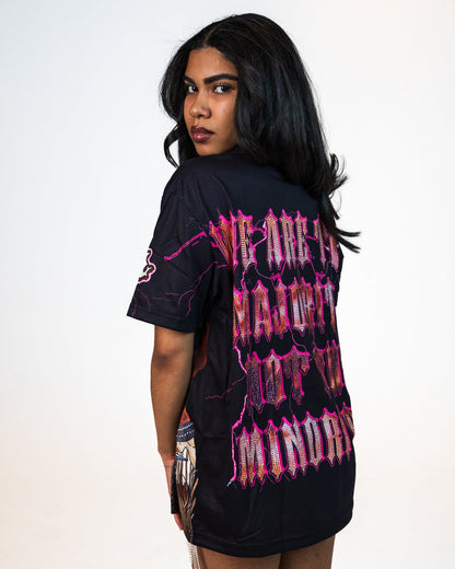 Stone Shirt “Queen Of Queens“ Rhine Stone Shirt - Afro Legends Collection