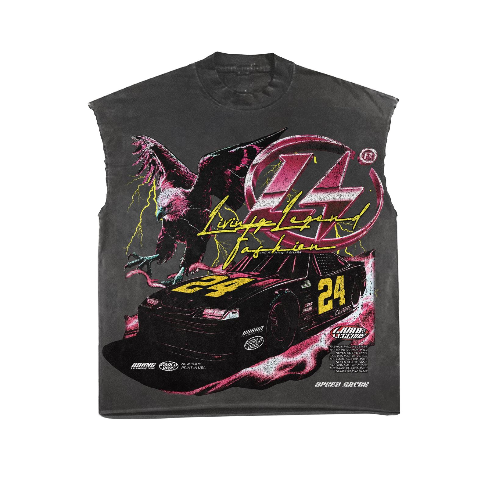 RACING SLEEVELEES TEE