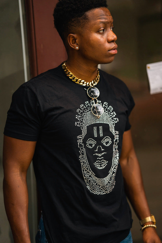 Afro Legends “Queen Benin Idia“ Rhinestone T-Shirt