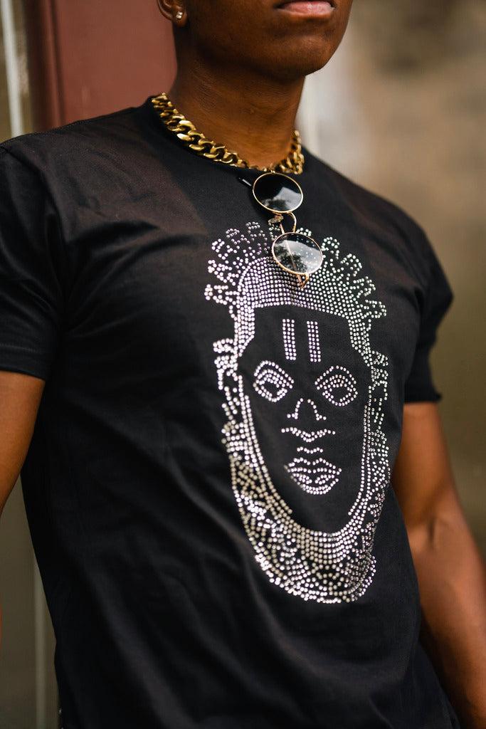 Afro Legends “Queen Benin Idia“ Rhinestone T-Shirt